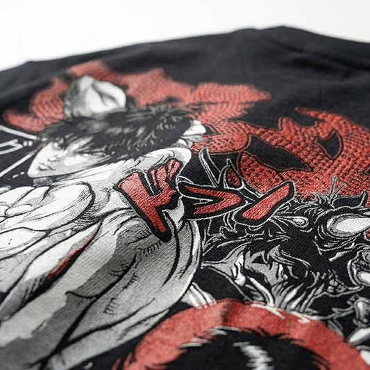 Baki Hanma Oversized Graphic T-Shirt | Premium Anime Streetwear Cotton Tee