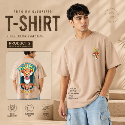 Men’s Premium Oversized T-Shirts Combo – Buy 1 Get 1
