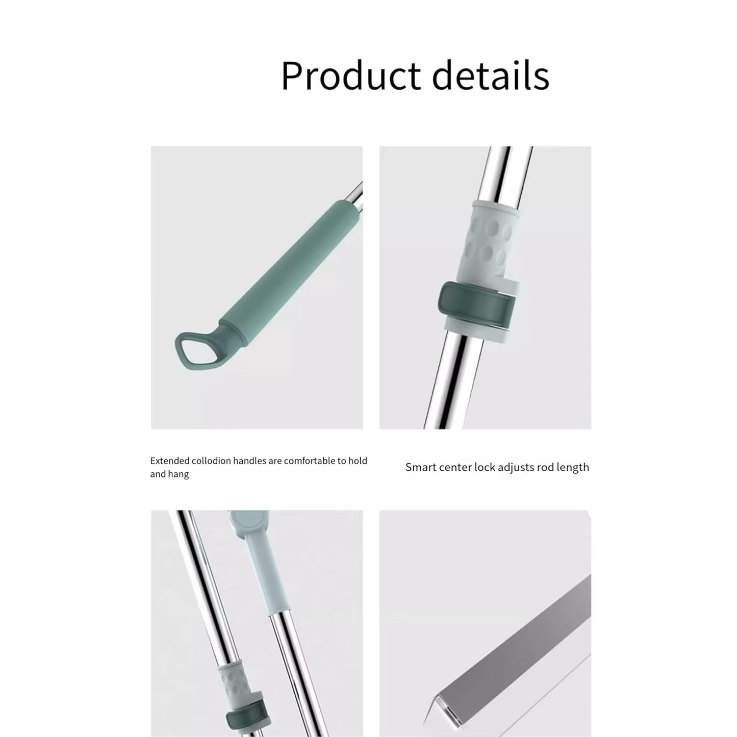 Magic Silicone Floor Wiper | 2-in-1 Floor & Window Cleaning Broom with Extendable Handle