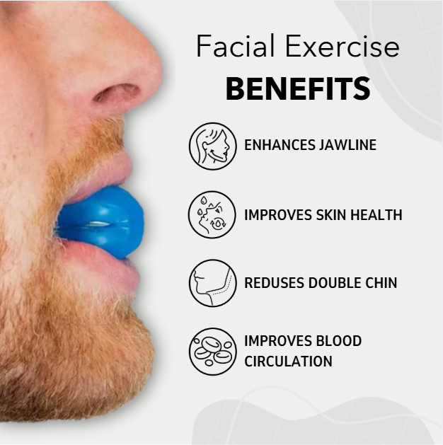 Jawline Exerciser – Facial Muscle Trainer for a Sharper, Stronger Jawline