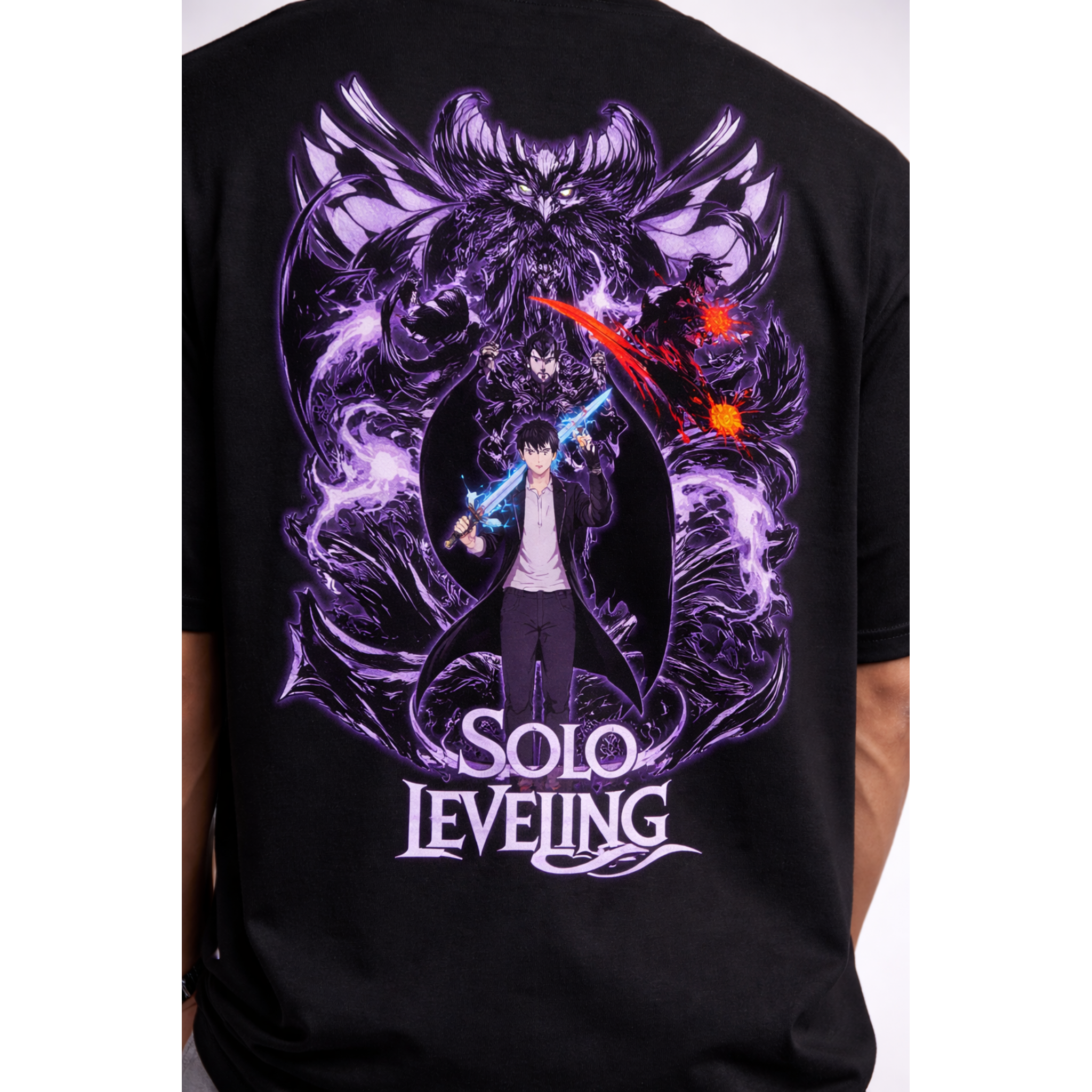 Shadow Monarch Anime T-Shirt – Limited Edition (Buy 1 Get 1 Free)