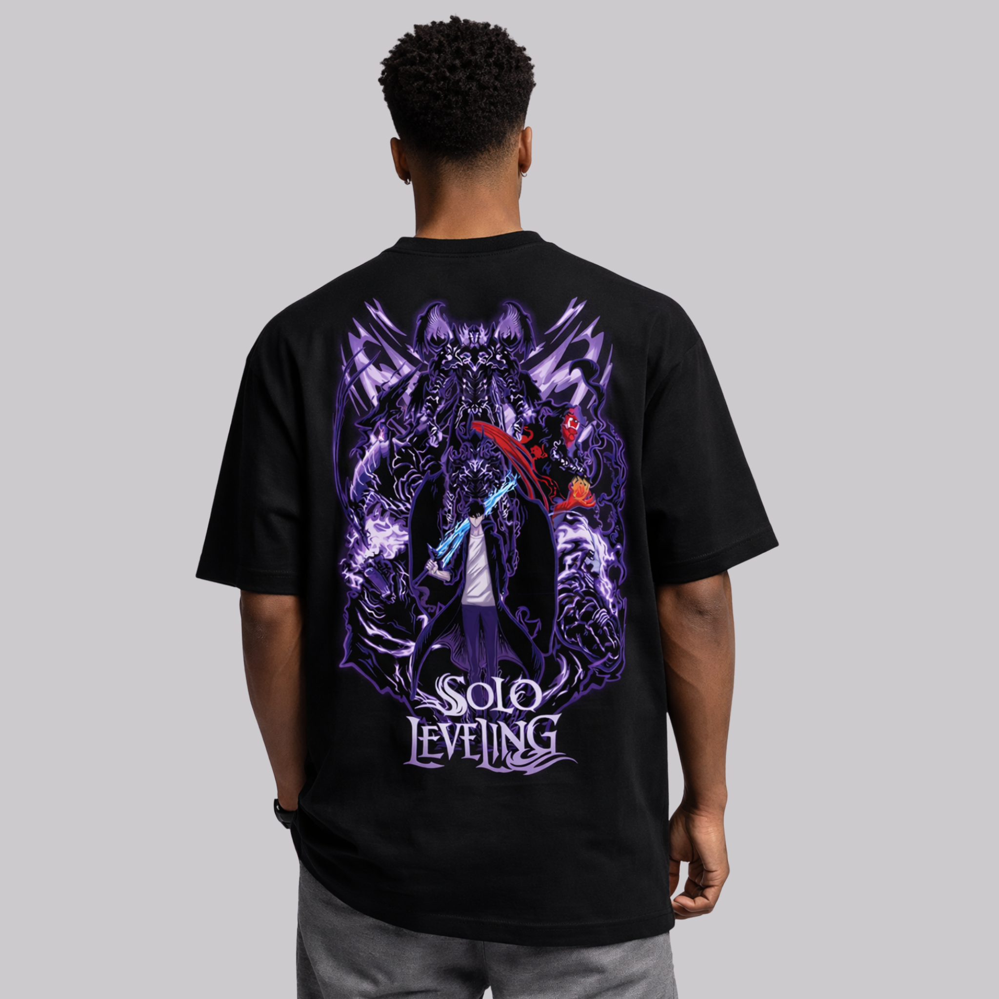 Shadow Monarch Anime T-Shirt – Limited Edition (Buy 1 Get 1 Free)